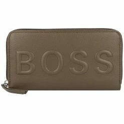 Boss Geldbörse »Taylor«, Polyurethan Dark green, Black