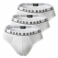 Boss Slip »Herren Slips, 3er Pack - Briefs, Logobund, Cotton« Weiß (100), Blau, Schwarz (001), Weiß -Hugo Boss Verkäufe 0b1d5a0a 73ae 55da a674 2d0da41e597e