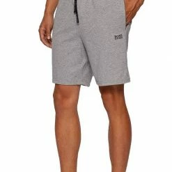 Boss Pyjamashorts »Loungewear-Shorts CW« (1-tlg) Hugo Boss Mix&Match kurze Hose Pyjamashorts für Herren aus elastischer Baumwolle Dark blue (403), Medium grey (033), Black (001)