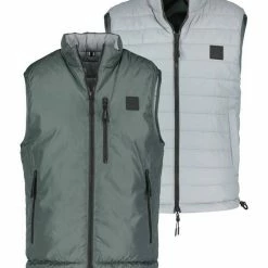 Boss Steppweste »Herren Wendejacke "Cusare" ärmellos« Tanne (48), Orange (33), Blue (82) -Hugo Boss Verkäufe 11cdccbf bff8 5cd8 8085 09c5e4657f48