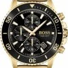 Boss Quarzuhr »Boss Admiral 1513906 Herrenarmbanduhr«