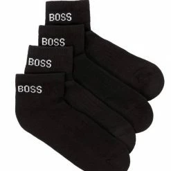 Boss Sneakersocken »Sneaker-Socken Zweier-Pack« Weiß (100), Schwarz, Schwarz (001)