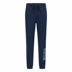 Boss Jogginghose »Identity Pants« mit kontrastfarbenem BOSS Logo in Umriss-Optik 001 black, 424 medium blue -Hugo Boss Verkäufe 1d31314e 54ca 5484 9206 eef516045402