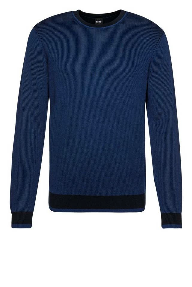 Boss Strickpullover »Pullover Newino« Schwarz (001), Dunkelblau (404) 1 Boss Strickpullover »Pullover Newino« Schwarz (001), Dunkelblau (404)