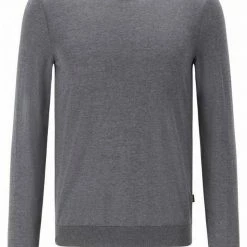 Boss Strickpullover »Pullover aus Schurwolle mit Rundhalsausschnitt« (1-tlg)