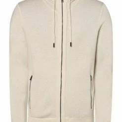 Boss Strickjacke »Norando« Grau, Beige