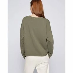 Boss T-Shirt »Damen Sweatshirt "C_Elina1_Active"« Weiss (10), Silber (12), Grün (43) -Hugo Boss Verkäufe 20d21e09 575a 5f39 8611 79cd7359760c