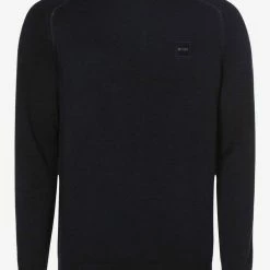 Boss Strickpullover »Anserlot« Tanne, Ecru, Marine -Hugo Boss Verkäufe 210b8aba e331 5334 ab22 455e0e33e03f