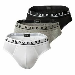 Boss Slip »Herren Slips, 3er Pack - Briefs, Logobund, Cotton« Weiß (100), Blau, Schwarz (001), Weiß -Hugo Boss Verkäufe 25ab6f12 8eb4 599d afc6 cd32c2118c60