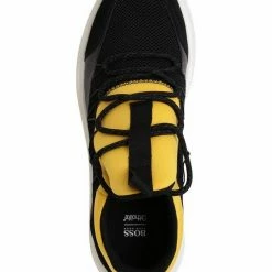 Boss »Bulton_Runn_mx« Schnürschuh Schwarz, Schwarz gelb -Hugo Boss Verkäufe 25c90a13 6f64 59b0 8398 adbd9457e9b9