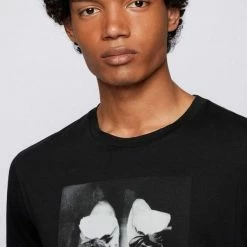 Boss T-Shirt »T-Shirt Ninetees« Schwarz (001), Anthrazit (021) 18 Boss T-Shirt »T-Shirt Ninetees« Schwarz (001), Anthrazit (021) -Hugo Boss Verkäufe 2629fef4 e637 58d7 9709 cc0b49c9522c