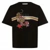 Boss T-Shirt »Evina_LNY« Schwarz, Beige