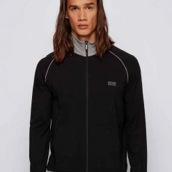 Boss Trainingsjacke »Jacke mit Stehkragen« (1-St) 409 dark blue, 308 dark grey, Unbekannt, 001 black -Hugo Boss Verkäufe 26a9b42e c80c 5f55 b437 ae7734845fcc