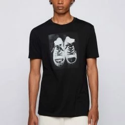 Boss T-Shirt »T-Shirt Ninetees« Schwarz (001), Anthrazit (021) 17 Boss T-Shirt »T-Shirt Ninetees« Schwarz (001), Anthrazit (021) -Hugo Boss Verkäufe 277cb67d 7fa9 5b21 9503 f105874dd157