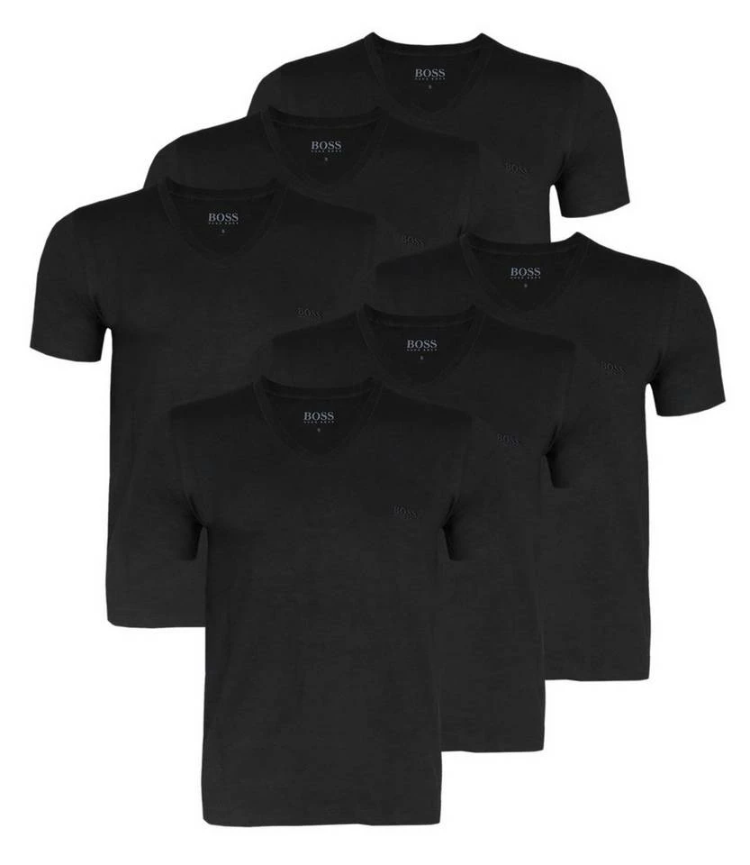 Boss Unterziehshirt »Business T-Shirts« (6 Stück), mit fein geripptem V-Ausschnitt 001 black, 100 white, 999 mix, 497 black #ft5_slash# navy #ft5_slash# grey 5 Boss Unterziehshirt »Business T-Shirts« (6 Stück), mit fein geripptem V-Ausschnitt 001 black, 100 white, 999 mix, 497 black #ft5_slash# navy #ft5_slash# grey – Bild 5