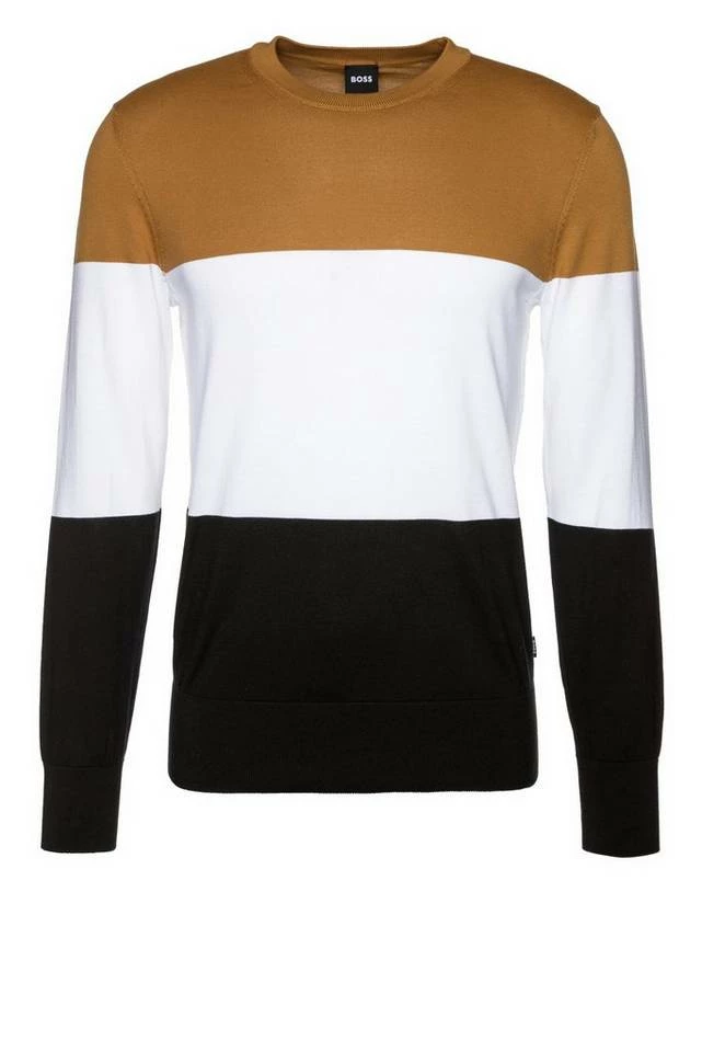 Boss Strickpullover »Pullover Ebello« Lila (690), Gelb (747), Schwarz (001) 12 Boss Strickpullover »Pullover Ebello« Lila (690), Gelb (747), Schwarz (001) – Bild 12