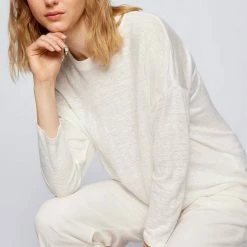 Boss Rundhalspullover »Top Ennibelle« -Hugo Boss Verkäufe 2b41e69b e81d 5faa a52b 371520ca6a06