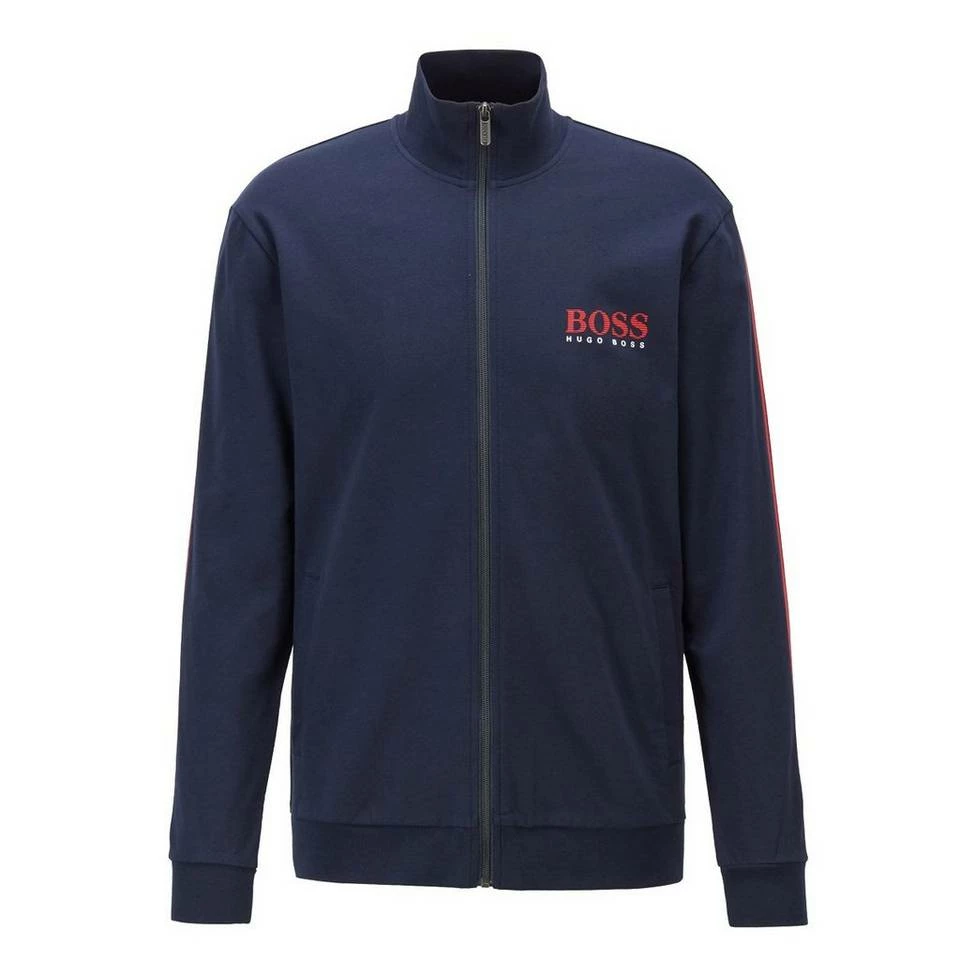 Boss Sweatshirt »Herren Sweat-Jacke - Authentic Jacket Z,« Grau, Dunkelblau 13 Boss Sweatshirt »Herren Sweat-Jacke - Authentic Jacket Z,« Grau, Dunkelblau – Bild 13