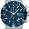 Boss Quarzuhr »Boss Admiral 1513907 Herrenarmbanduhr«