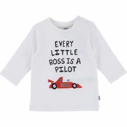 Boss Langarmshirt »HUGO BOSS Baby Langarmshirt Rennauto Print«