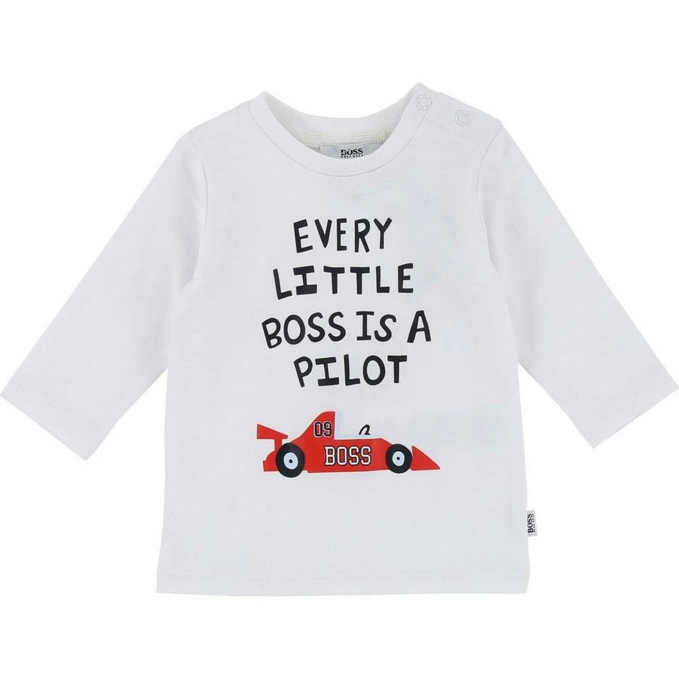 Boss Langarmshirt »HUGO BOSS Baby Langarmshirt Rennauto Print« 1 Boss Langarmshirt »HUGO BOSS Baby Langarmshirt Rennauto Print«