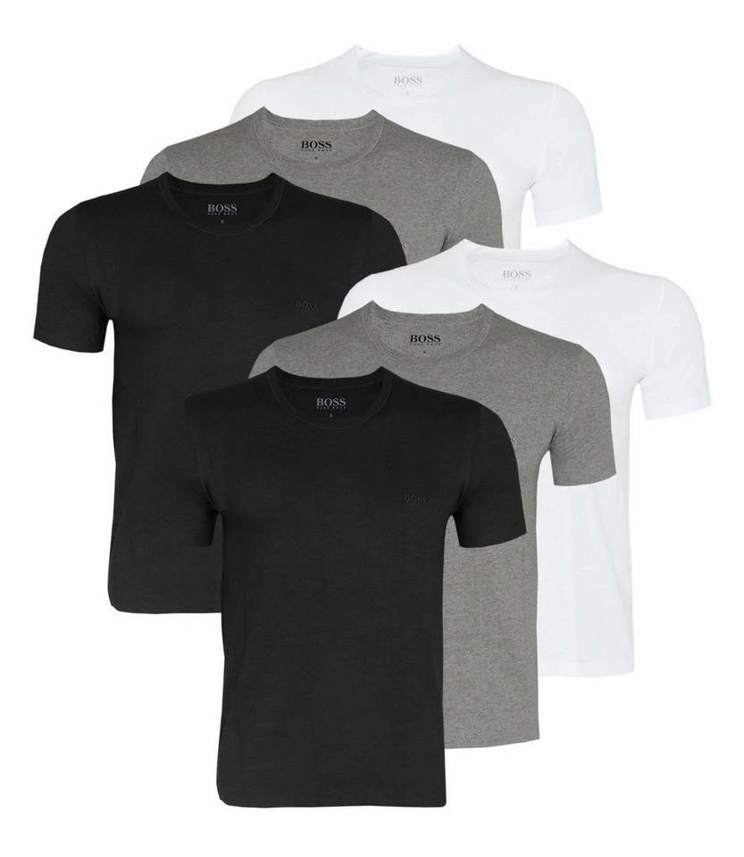 Boss Unterziehshirt »Business T-Shirts« (6 Stück), mit fein geripptem Rundhalsausschnitt 999 black#ft5_slash#grey#ft5_slash#white, 497 blue#ft5_slash#grey#ft5_slash#black, 001 black, 100 white 20 Boss Unterziehshirt »Business T-Shirts« (6 Stück), mit fein geripptem Rundhalsausschnitt 999 black#ft5_slash#grey#ft5_slash#white, 497 blue#ft5_slash#grey#ft5_slash#black, 001 black, 100 white – Bild 20