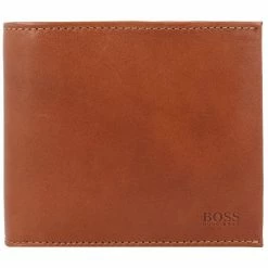 Boss Geldbörse »Trucker«, Leder Light brown, Dark Brown