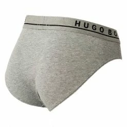 Boss Slip »Herren Slips, 3er Pack - Briefs, Logobund, Cotton« Weiß (100), Blau, Schwarz (001), Weiß -Hugo Boss Verkäufe 39039cb7 a7a9 5b03 847e 96c811934079