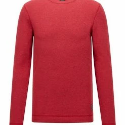 Boss Longsleeve »Langarmshirt Tempest« Rot (611), Oliv (308)