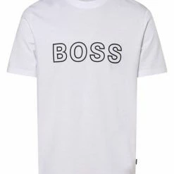 Boss T-Shirt »Tiburt 256« Weiß, Marine, Schwarz