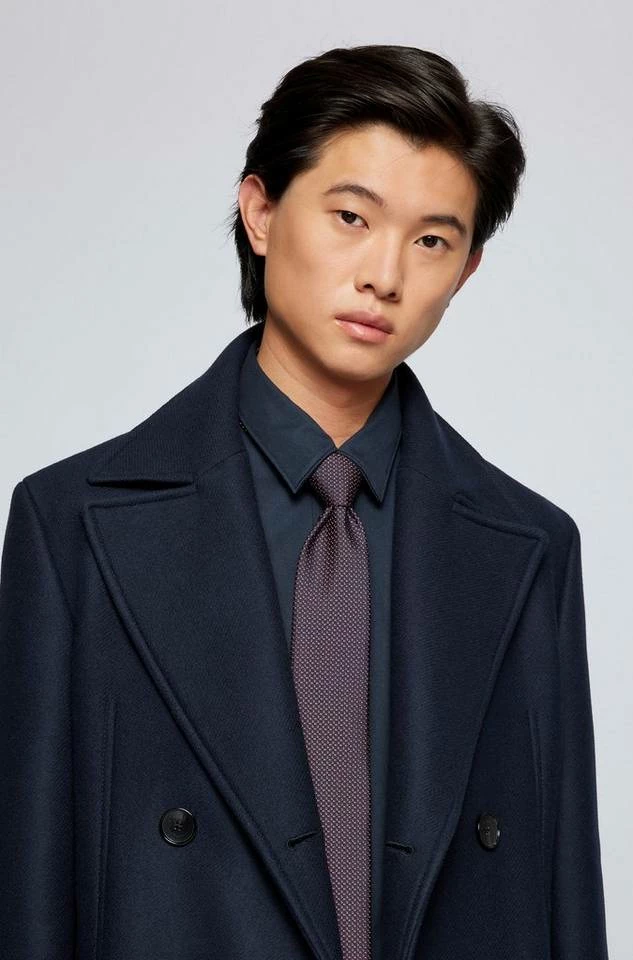 Boss Krawatte »Krawatte 7,5 cm« Rot (621), Braun (216), Dunkelblau (401) 5 Boss Krawatte »Krawatte 7,5 cm« Rot (621), Braun (216), Dunkelblau (401) – Bild 5