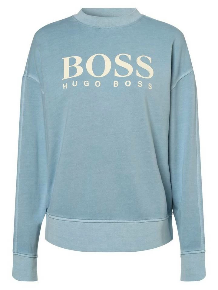 Boss Sweatshirt »C_Evinta« Hellblau, Camel 4 Boss Sweatshirt »C_Evinta« Hellblau, Camel – Bild 4