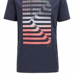Boss T-Shirt »T-Shirt Teeonic« Weiss (10), Dunkelblau (410) -Hugo Boss Verkäufe 476f0f3d ce2a 53a6 a7a6 4f7797adebf0