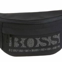 Boss Bauchtasche »Magnified_Bumbag«, mit praktischem Reißverschluss-Rückfach Dunkelblau, Schwarz