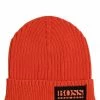 Boss Beanie »Arebo« Rot, Marine