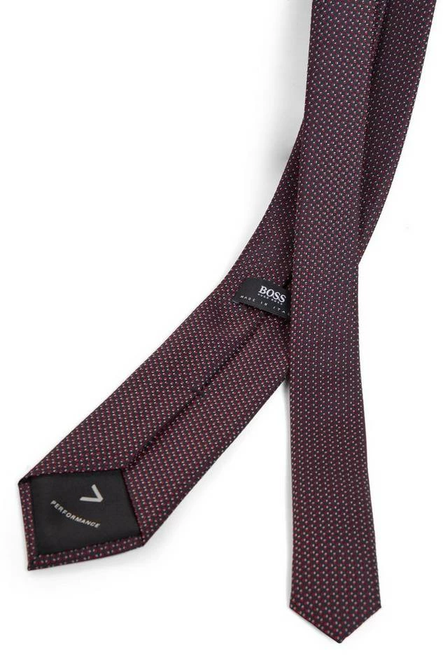 Boss Krawatte »Krawatte 7,5 cm« Rot (621), Braun (216), Dunkelblau (401) 3 Boss Krawatte »Krawatte 7,5 cm« Rot (621), Braun (216), Dunkelblau (401) – Bild 3