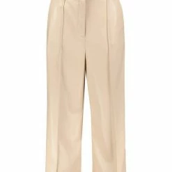 Boss Lederhose »Damen Hose TELITA Regular Fit verkürzt«