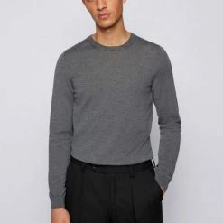 Boss Strickpullover »Pullover aus Schurwolle mit Rundhalsausschnitt« (1-tlg) -Hugo Boss Verkäufe 4f368c2b 70d5 531a 896e b2acbf40815b
