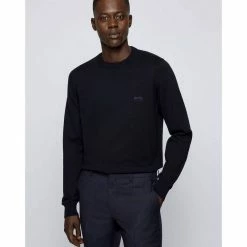 Boss Strickpullover »Herren Pullover PACAS-L« Schwarz (15), Darkblue (83), Grün (43) -Hugo Boss Verkäufe 511206ce 0d92 5b40 acf6 1d82d6e53298
