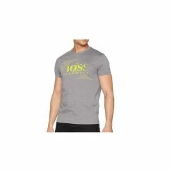 Boss T-Shirt »Hugo Boss T-Shirt Tee1 grau«