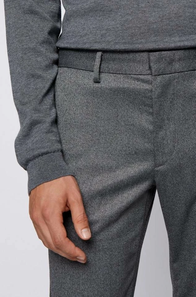Boss Chinohose »Slim-Fit Chino aus Mouliné-Twill« (1-tlg) 4 Boss Chinohose »Slim-Fit Chino aus Mouliné-Twill« (1-tlg) – Bild 4