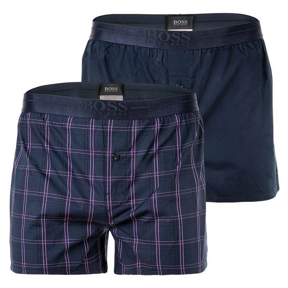 Boss Boxershorts »Woven Boxer EW« (2 Stück) Web-Boxer Pyjama Short Baumwollpopeline Dunkelblau, Hellrot, Dark Blue (403), Light-Pastel Red (630) 5 Boss Boxershorts »Woven Boxer EW« (2 Stück) Web-Boxer Pyjama Short Baumwollpopeline Dunkelblau, Hellrot, Dark Blue (403), Light-Pastel Red (630) – Bild 5