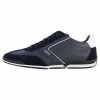 Boss »Herren Sneaker "Saturn_lowp_ital"« Sneaker Weiss (10), Marine (52)