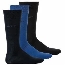 Boss Kurzsocken »Herren Socken 3er Pack - Kurzsocken, Geschenkbox« Grau#ft5_slash#Schwarz#ft5_slash#Blau, Grau#ft5_slash#Schwarz#ft5_slash#Dunkelblau