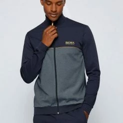 Boss Sweatjacke »Loungewear-Jacke Tracksuit« -Hugo Boss Verkäufe 5ce8ebb7 ddf4 5390 83d0 ac77d1671922