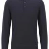 Boss Sweatshirt »Polokragenpullover aus extrafeiner italienischer Mewrinowolle«