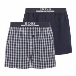 Boss Boxershorts »Woven Boxer EW« (2 Stück) Web-Boxer Pyjama Shorts legerer Schnitt aus reiner Baumwolle mit Logo-Bund Schwarz, Schwarz 2, Weiß#ft5_slash#Blau, Blau 23 Boss Boxershorts »Woven Boxer EW« (2 Stück) Web-Boxer Pyjama Shorts legerer Schnitt aus reiner Baumwolle mit Logo-Bund Schwarz, Schwarz 2, Weiß#ft5_slash#Blau, Blau -Hugo Boss Verkäufe 63c52de0 da9c 5852 a03c fcef33d3fa3c