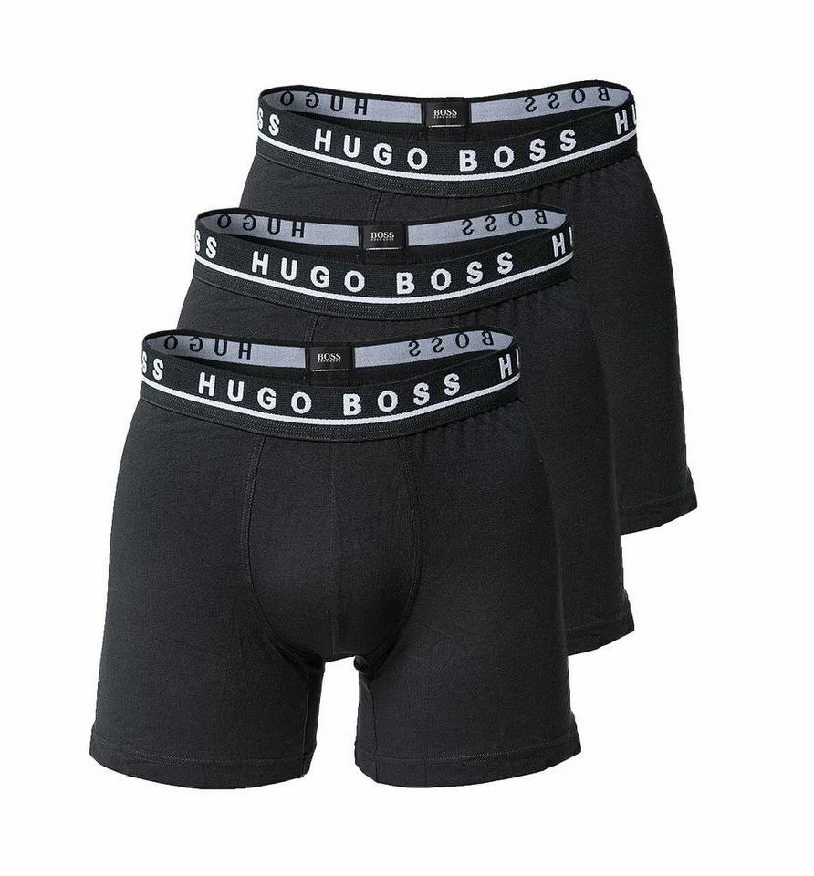Boss Boxershorts »3x Hugo Boss Boxer Brief Cotton Stretch« (3 Stück) eng anliegende Boxershorts Schwarz(001), Blau, Mix(999), Weiss(100) 30 Boss Boxershorts »3x Hugo Boss Boxer Brief Cotton Stretch« (3 Stück) eng anliegende Boxershorts Schwarz(001), Blau, Mix(999), Weiss(100) – Bild 30
