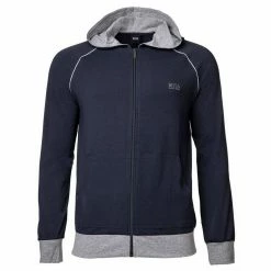Boss Sweatshirt »Herren Sweat-Jacke - Hooded Jacket, Mix & Match,« Hellgrün, Dunkelblau, 040 silver grey, Blau -Hugo Boss Verkäufe 63fb3061 b870 55b3 a998 c1f4e34ce1c7