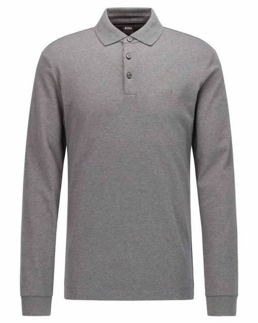 Boss T-Shirt »Herren Poloshirt PADO 11 Langarm« Rot (74), Blau (296), Grau (231), Weiss (10) -Hugo Boss Verkäufe 6443e589 c753 5db6 b1bc bb74b323965e